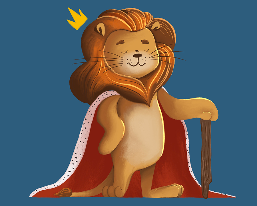 Digital Lion Image