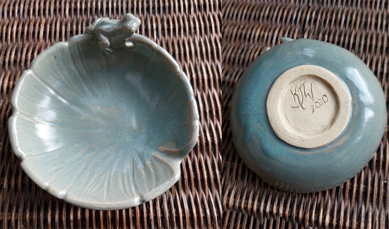 Ceramic Frog Bowl