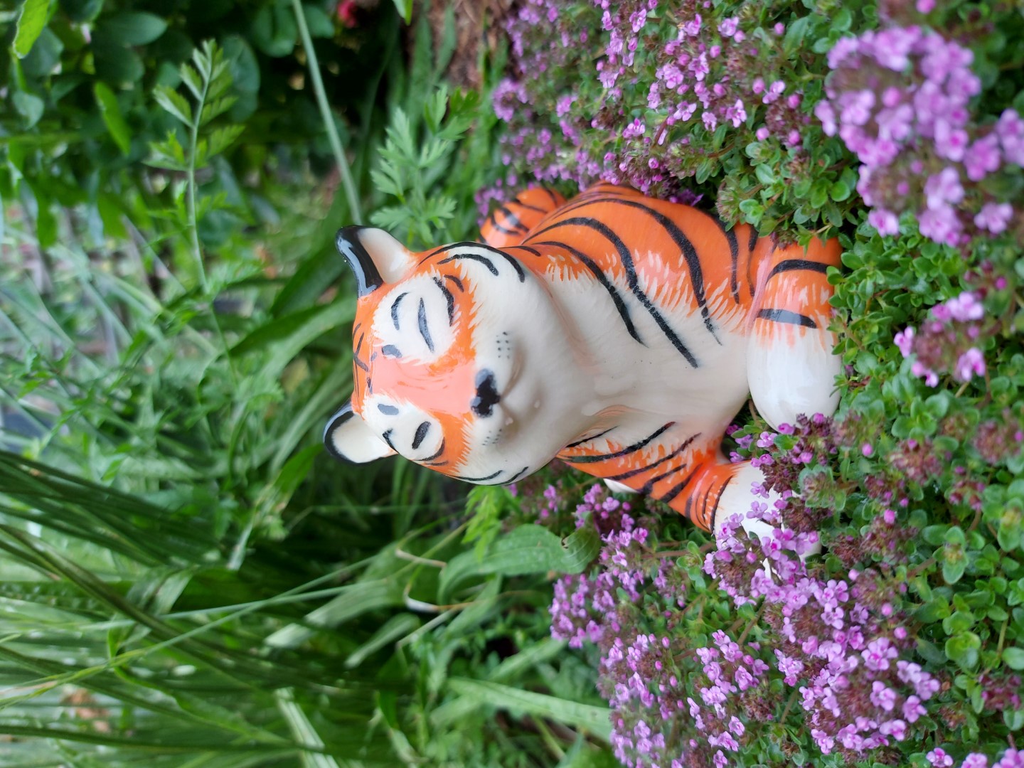 Ceramic Tiger Ocarina